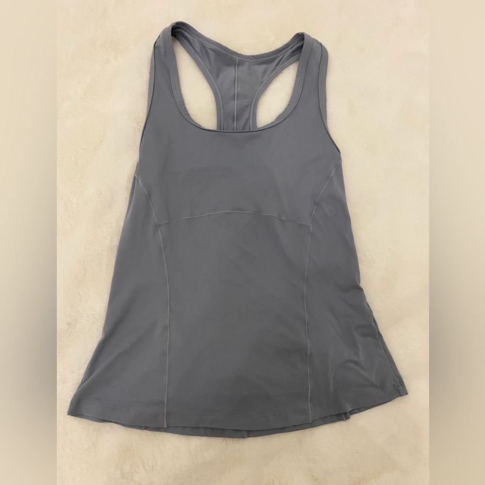 blue fabletics tank top